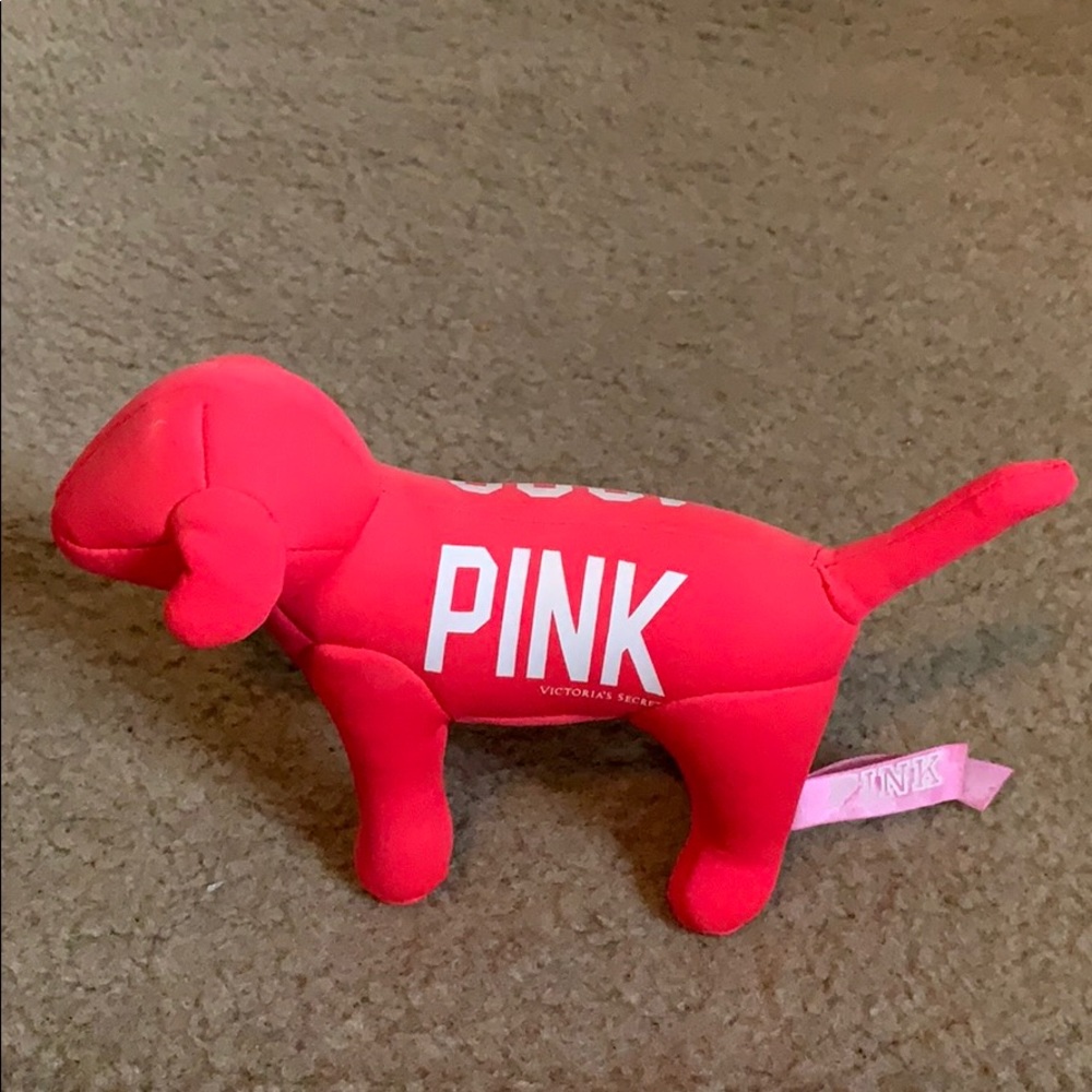 PINK dog.